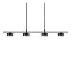 Clyde 4 LED Lustră Pendul Long Black - Nordlux