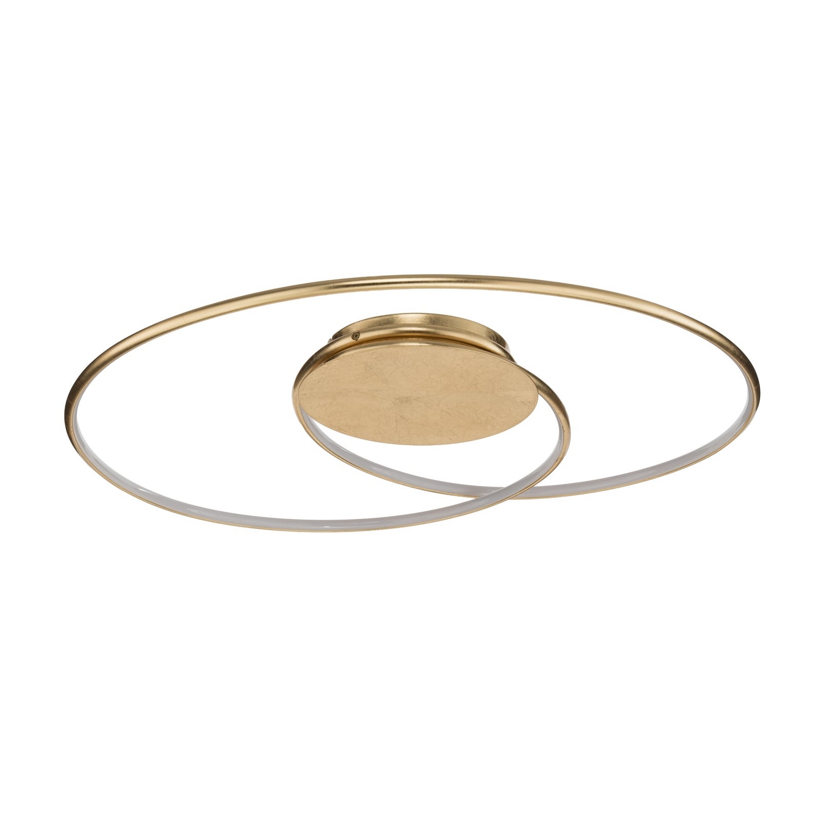 Lindby LED plafondlamp Joline, Ø 74 cm, goudkleurig, metaal Lindby LED plafondlamp Joline, Ø 74 cm, goudkleurig, metaal