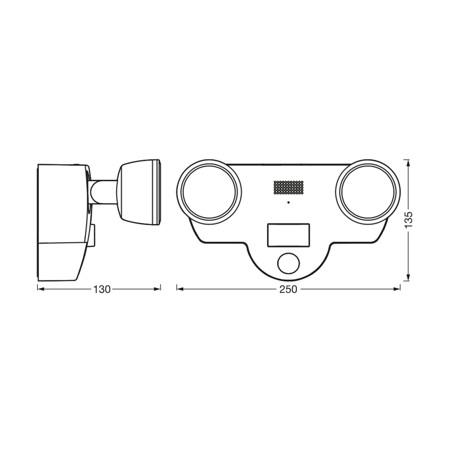 LEDVANCE SMART+ WiFi Multispot Camera kinkiet