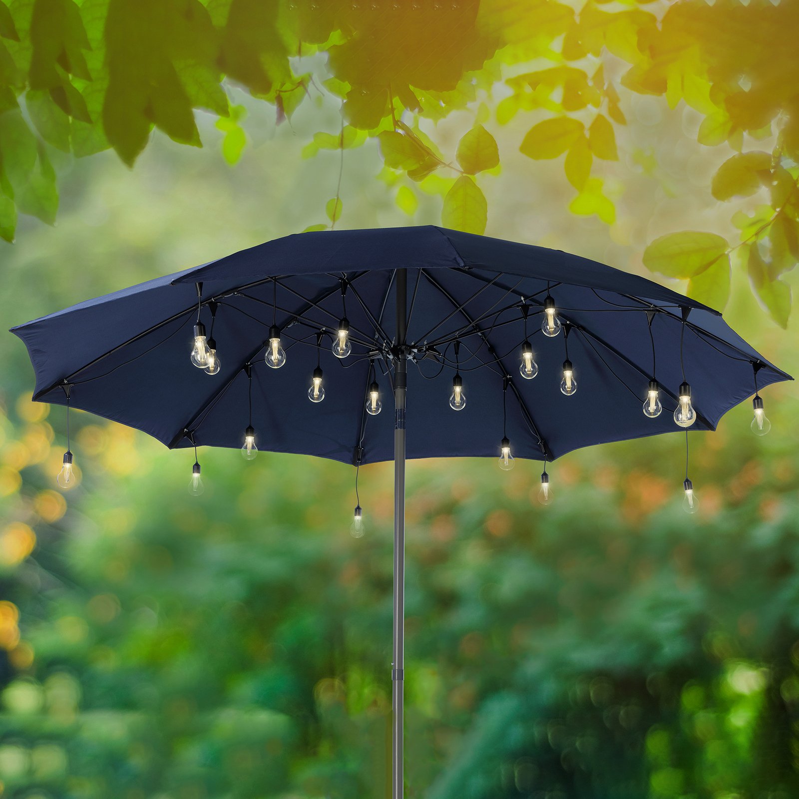 490145 LED-lyslenke for parasoller filament