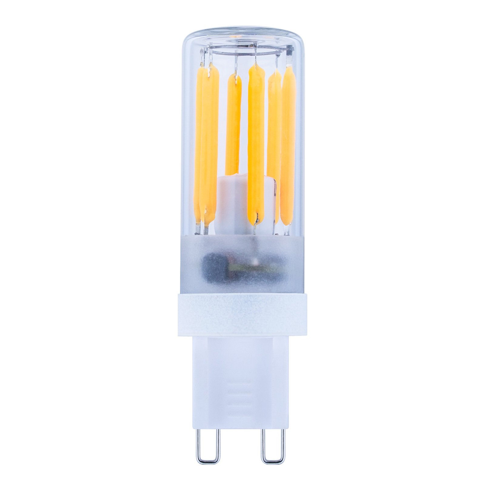 SEGULA LED pin bazna svjetiljka 24V G9 3W 922 prozirna dim
