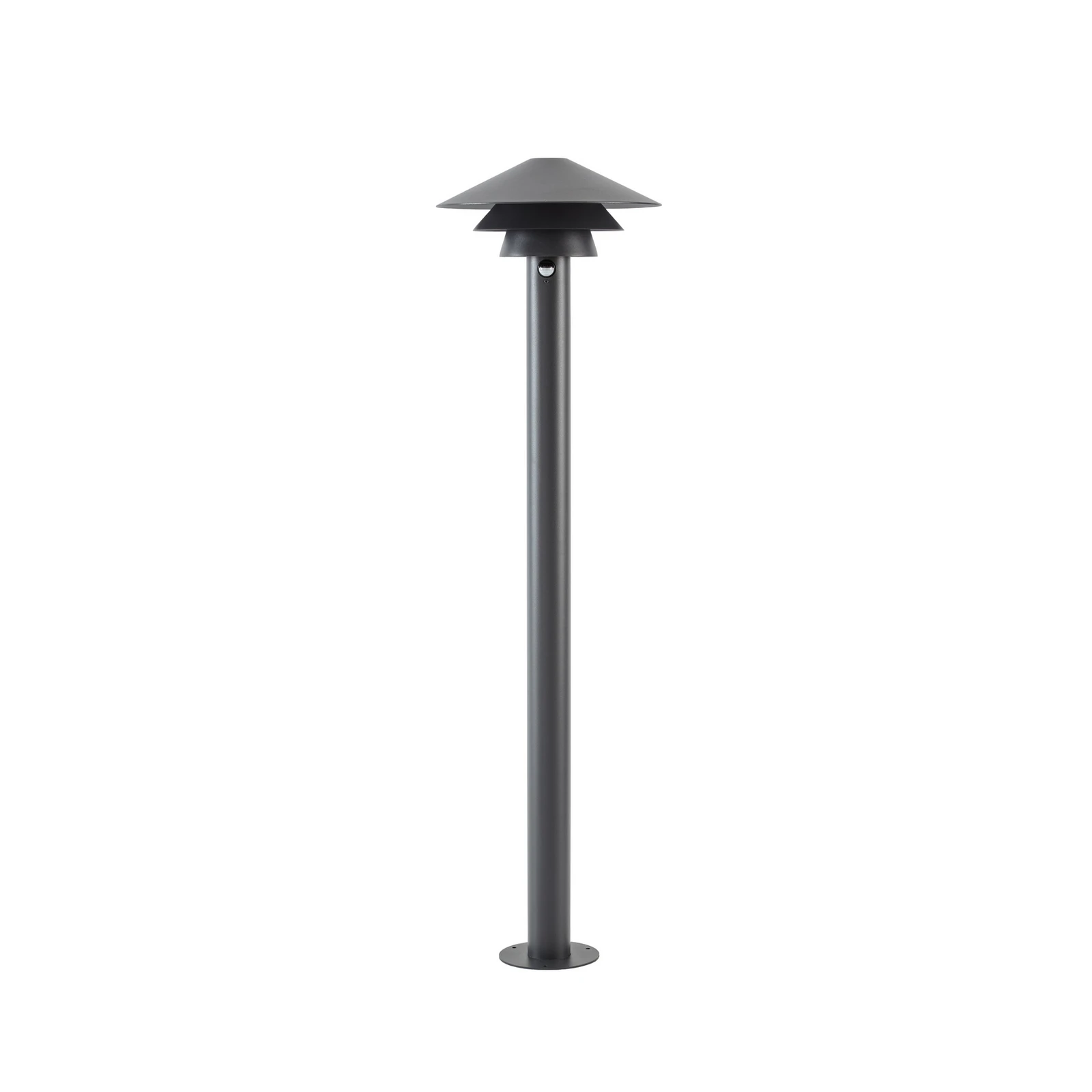 Φωτιστικό διαδρόμου LED Lucande Montaro, 110 cm, ανθρακί, με αισθητήρα