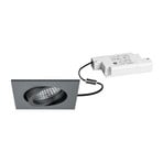 BRUMBERG LED χωνευτός προβολέας Tirrel-S, RC dimmable, τιτάνιο ματ