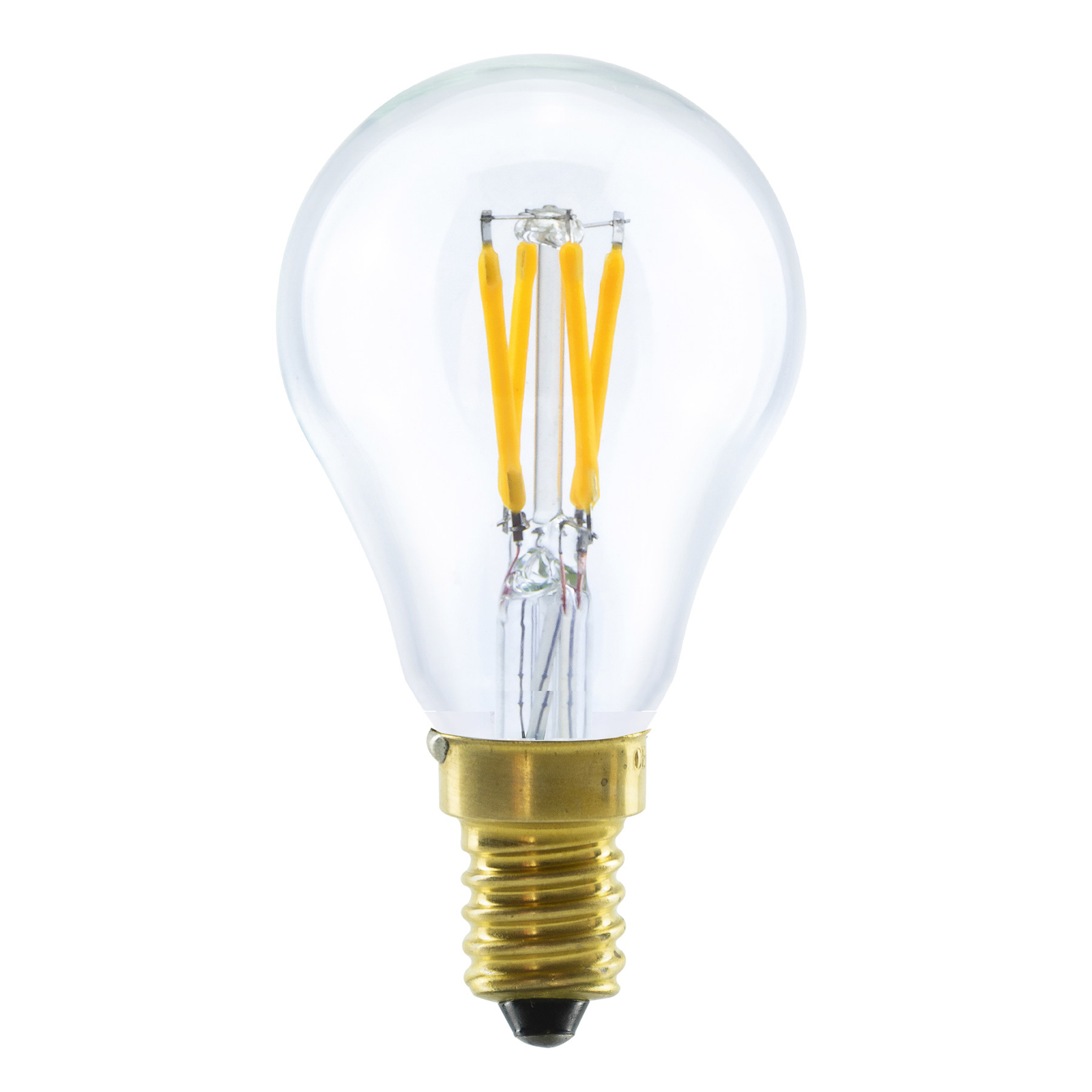 SEGULA LED-lámpa E14 3W 2,200K fényerősségű, sötétíthető, világos