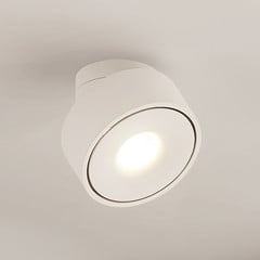 Arcchio Rotari LED-loftlampe, hvid, drejelig, metal