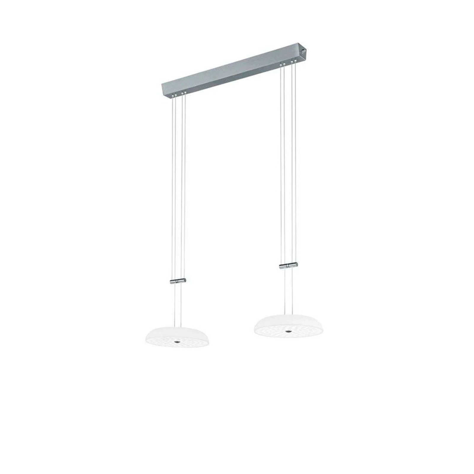 Vanity Double Hanglamp Chrome - Bankamp