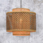 GOOD & MOJO Bhutan bamboo pendant light Ø 40 cm