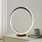 Candeeiro de mesa LED EGLO CAMEROTA, bronze, altura 44 cm, CCT, regulável