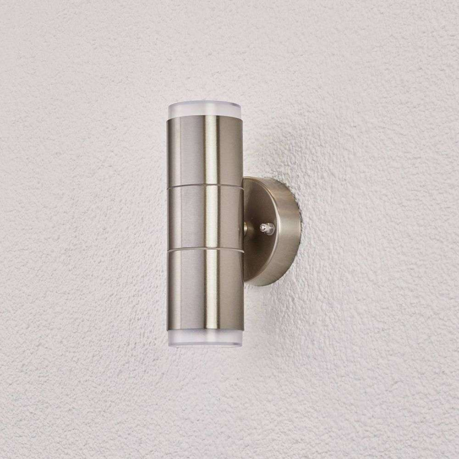 Delina 2 Aplica de Exterior Stainless Steel - Lindby