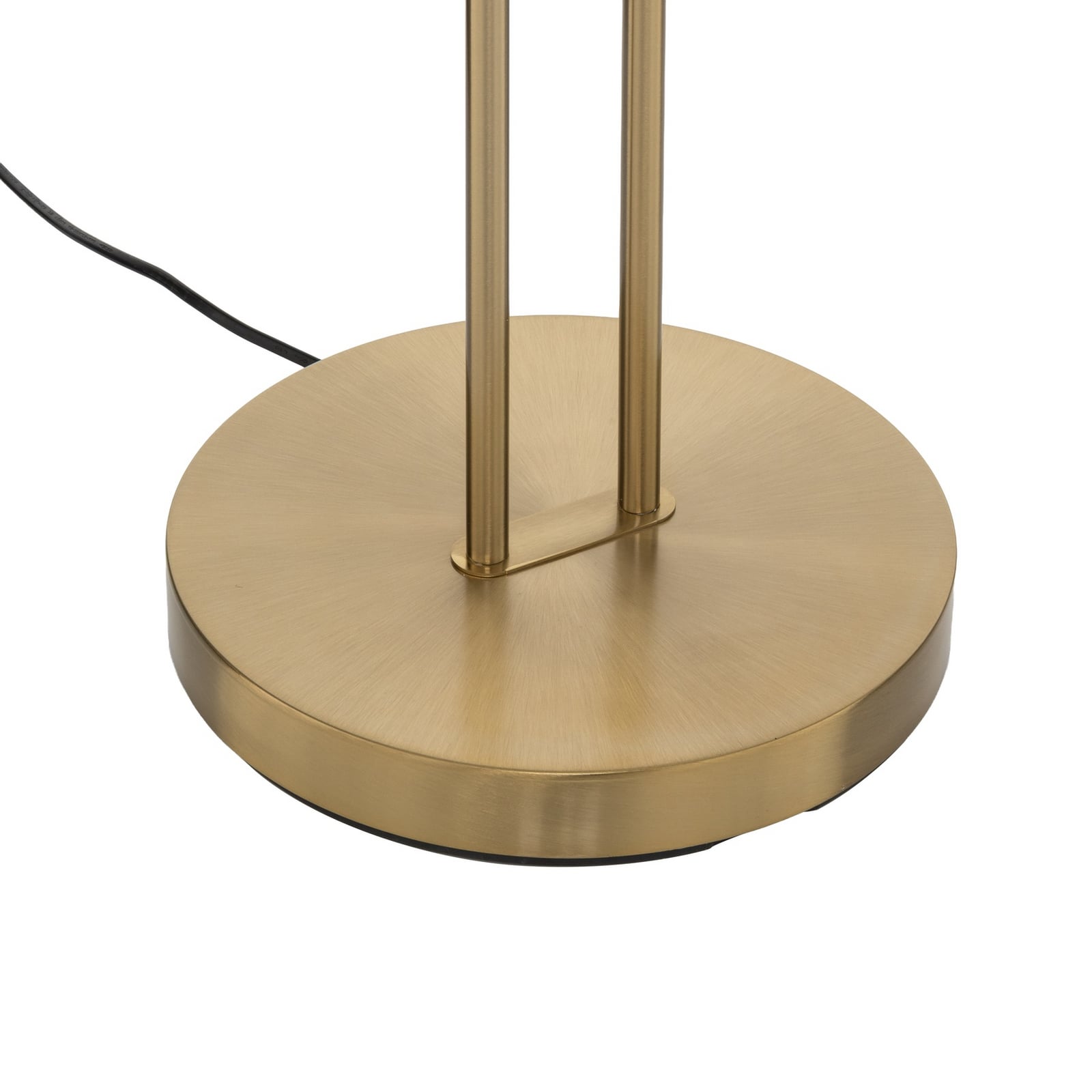 Lindby LED-Stehlampe Yveta, messing, Leselampe, dimmbar Lindby LED-Stehlampe Yveta, messing, Leselampe, dimmbar