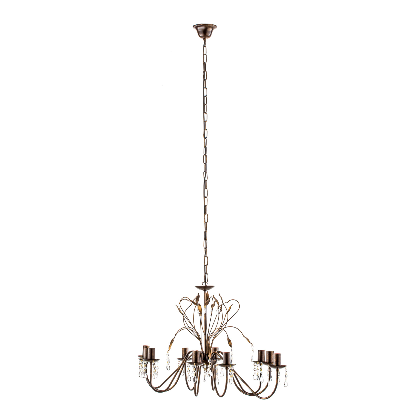 Oval chandelier Campana, 110 cm