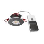Arcchio Elmon LED-innfellingslampe, IP65, krom