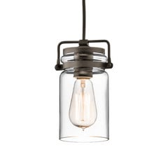 Szklana lampa wisząca Brinley 1-punktowa