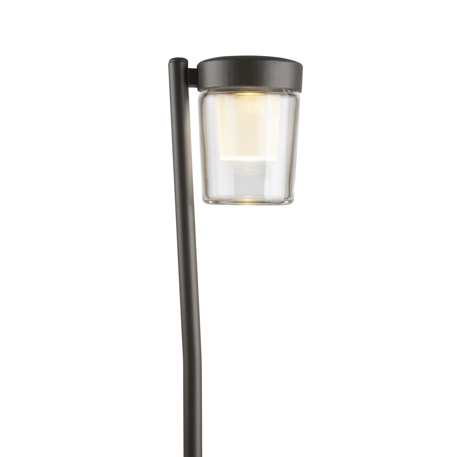 LEDS-C4 LED-Erdspießlampe Sinia, Höhe 60 cm, schwarz, Metall