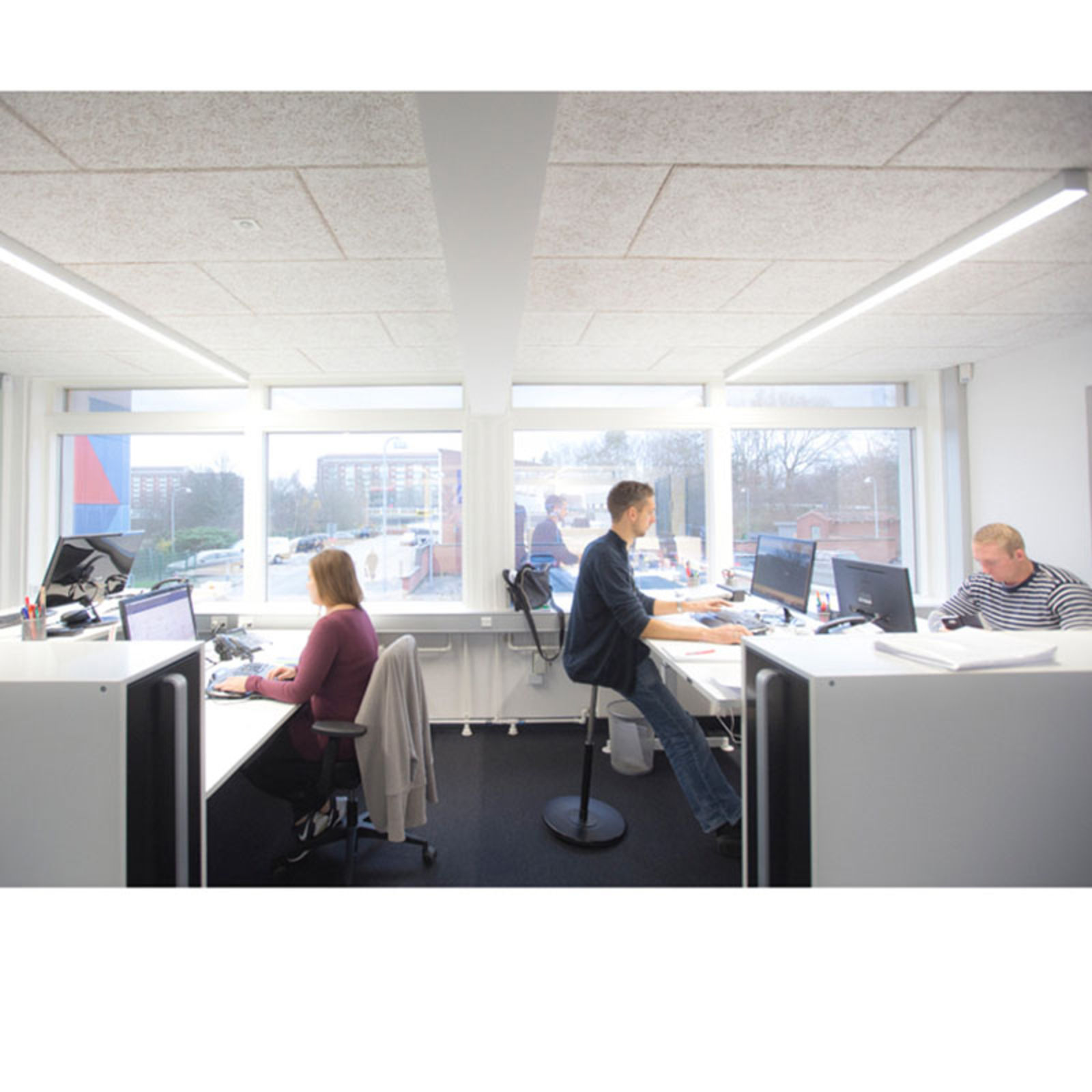 LED-Deckenleuchte C80-SR HF 830