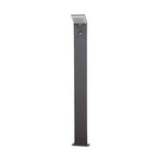Nevio LED Gartenleuchte H100 w/Sensor Graphite - Lucande