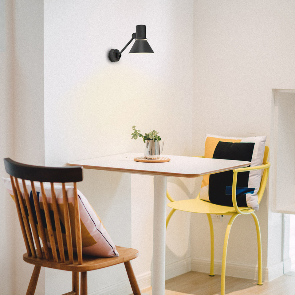 Anglepoise Type 80™ W2 Vägglampa HW, svart från Anglepoise