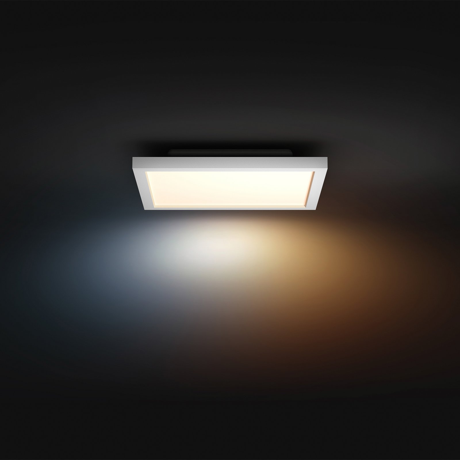 Panneau LED Philips Hue White Ambiance Aurelle, 30 x 30 cm, blanc