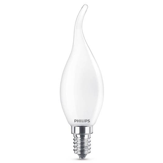 Philips E14 BA35 2,2W LED-Kerzenlampe 2.700K matt