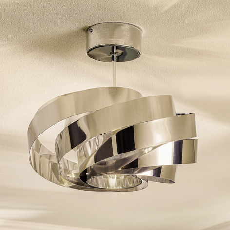 Vento loftlampe kromium-nikkel Ø 40 cm
