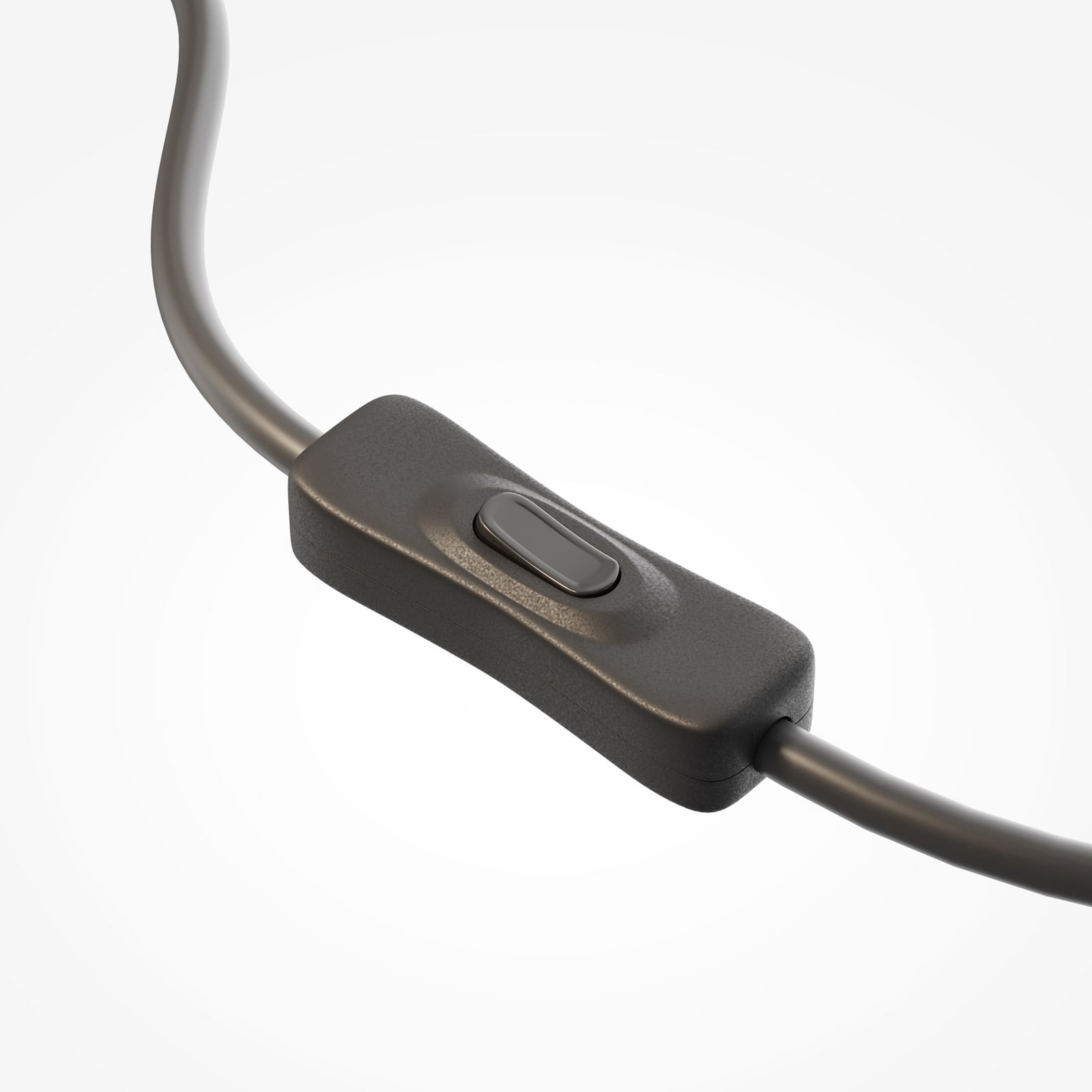 LED-bordlampe SCALA, brun/bronze, højde 24 cm, glas, dæmper LED-bordlampe SCALA, brun/bronze, højde 24 cm, glas, dæmper