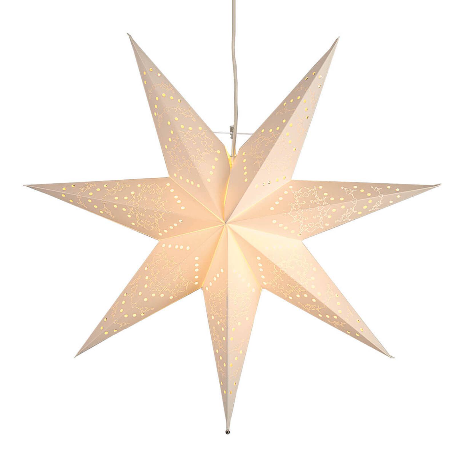 Sensy finoman mintázott függő papírcsillag