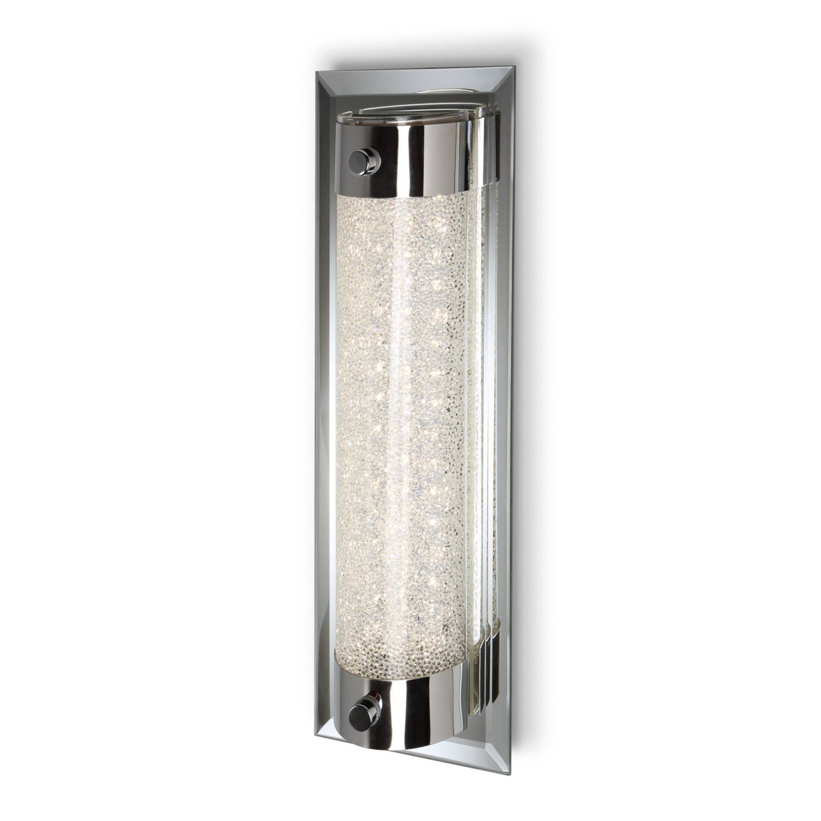 LED-Wandleuchte Tube mit Kristallglas, 4.000 K