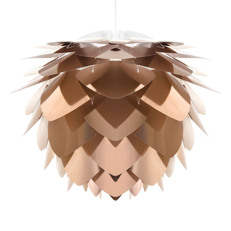UMAGE Silvia Hängelampe bronze, cord set weiß