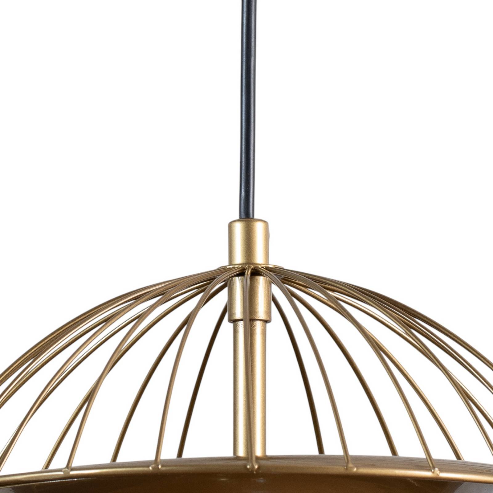 Żyrandol Telmander 11410, złoty, metal, Ø 30 cm