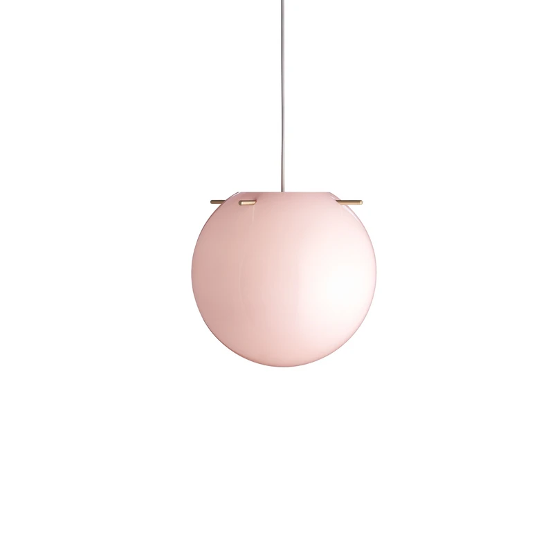 FRANDSEN - Koi Suspension Ø19 Opal Rose/Brass