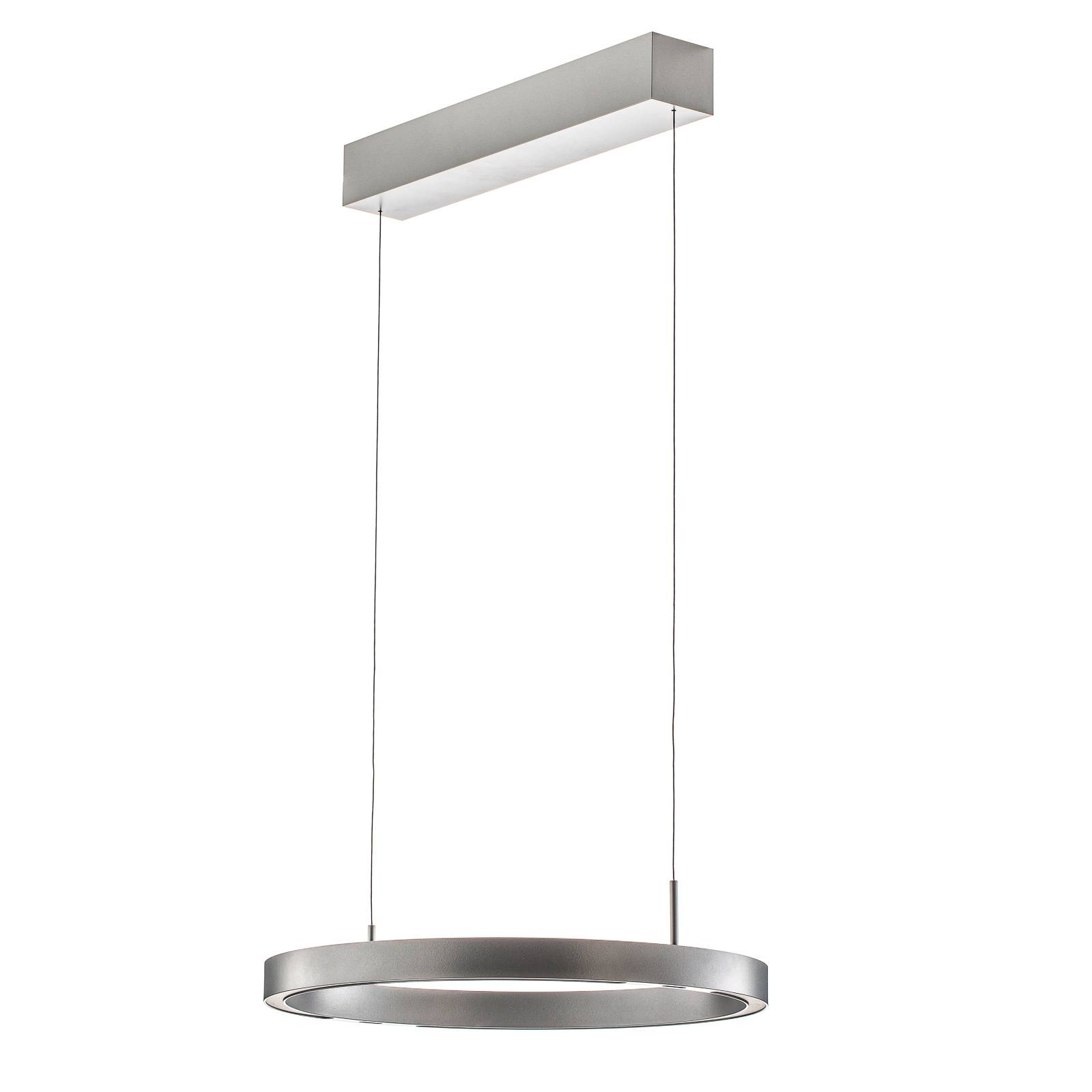Bopp Float LED-Hängelampe Gestensteuerung alu
