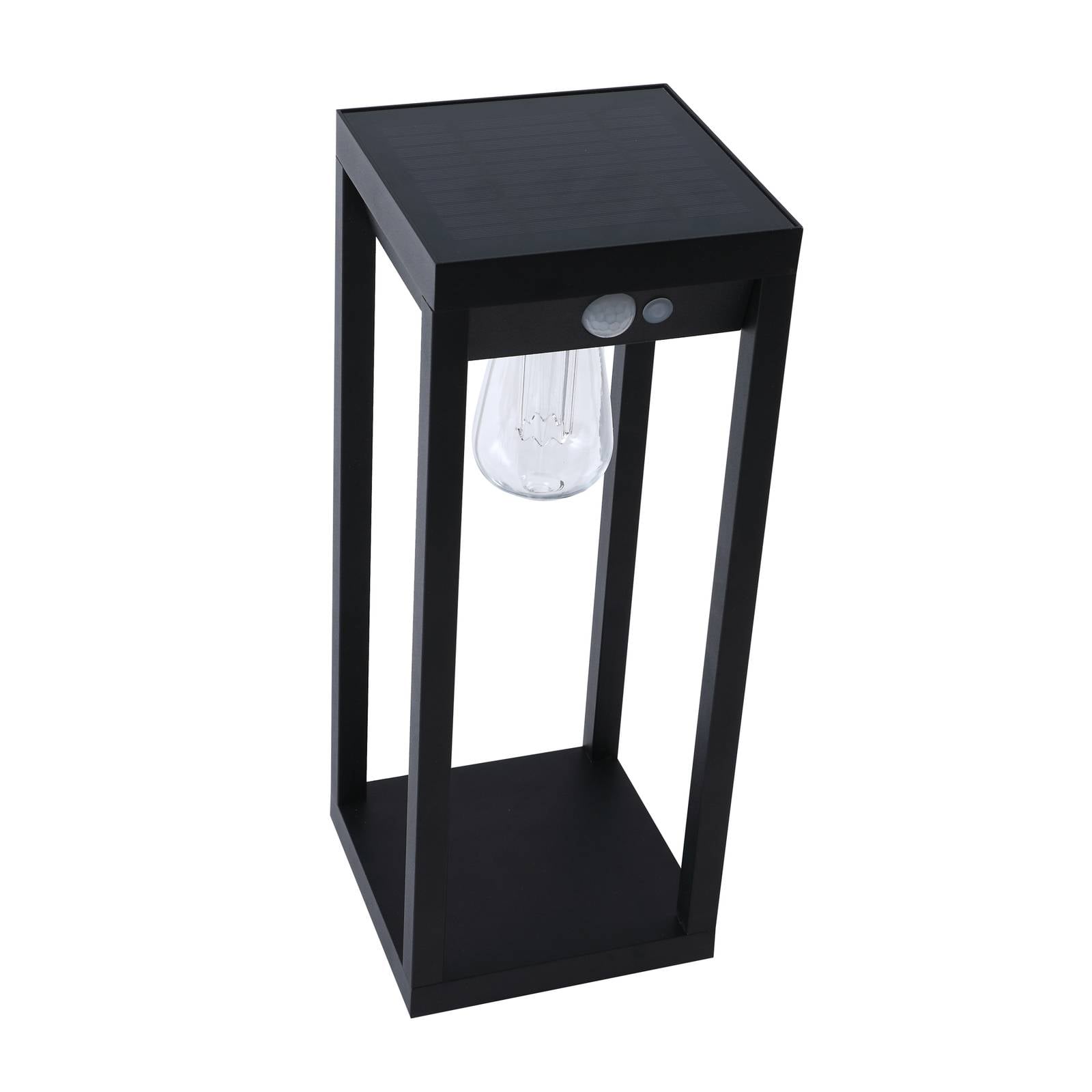 Lindby Smart LED-Solar-Sockelleuchte Enea, Sensor, CCT, RGB