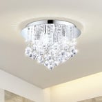 LED-Deckenleuchte Almonte mit Behang