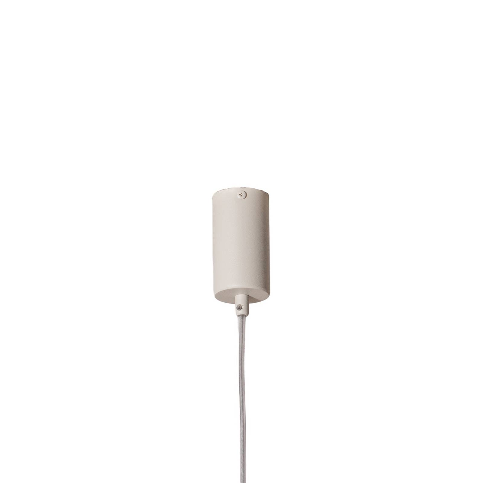 Hängeleuchte Sopel 1, taupe, 1-flammig, Stahl, G9, Ø 5 cm günstig online kaufen