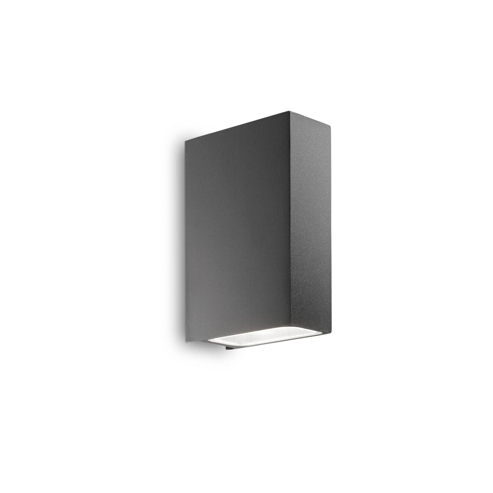 Ideal Lux Außenwandleuchte Tetris-2, anthrazit, Aluminium