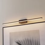 LED zidna svjetiljka Miroir 80 cm crna 3000K