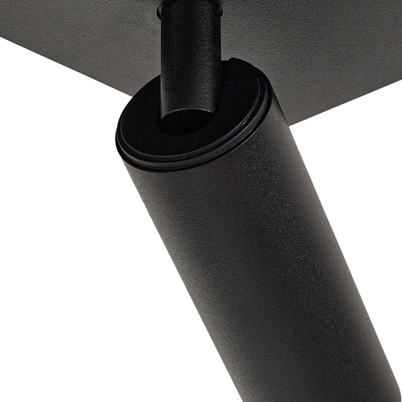 Brinja Slim stropné bodové svetlo, 3-plameňové, GU10 MR11, čierny - Arcchio