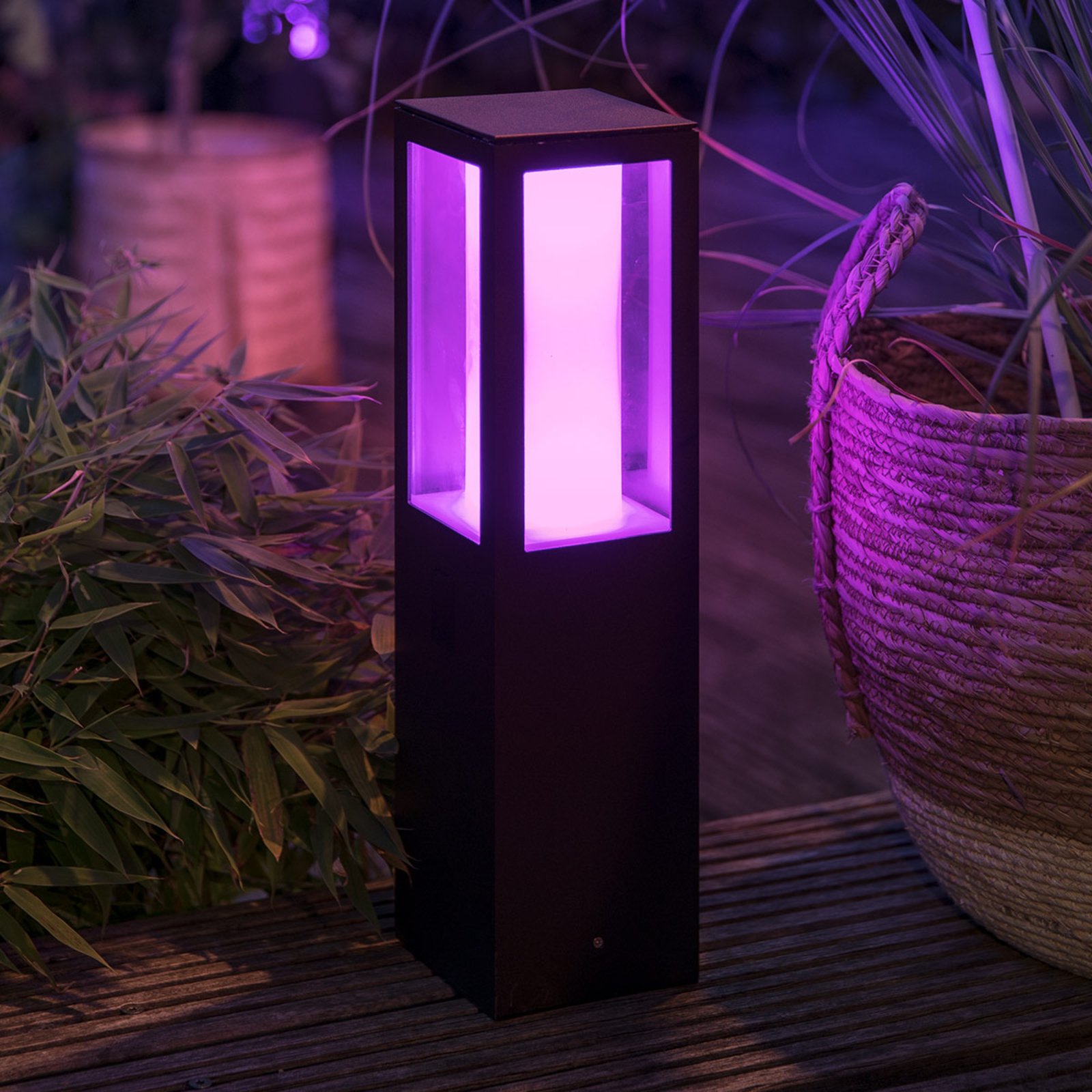 Impress Hue 24V Słupek Oświetleniowy Ogrodowa Low White/Color Amb. - Philips Hue
