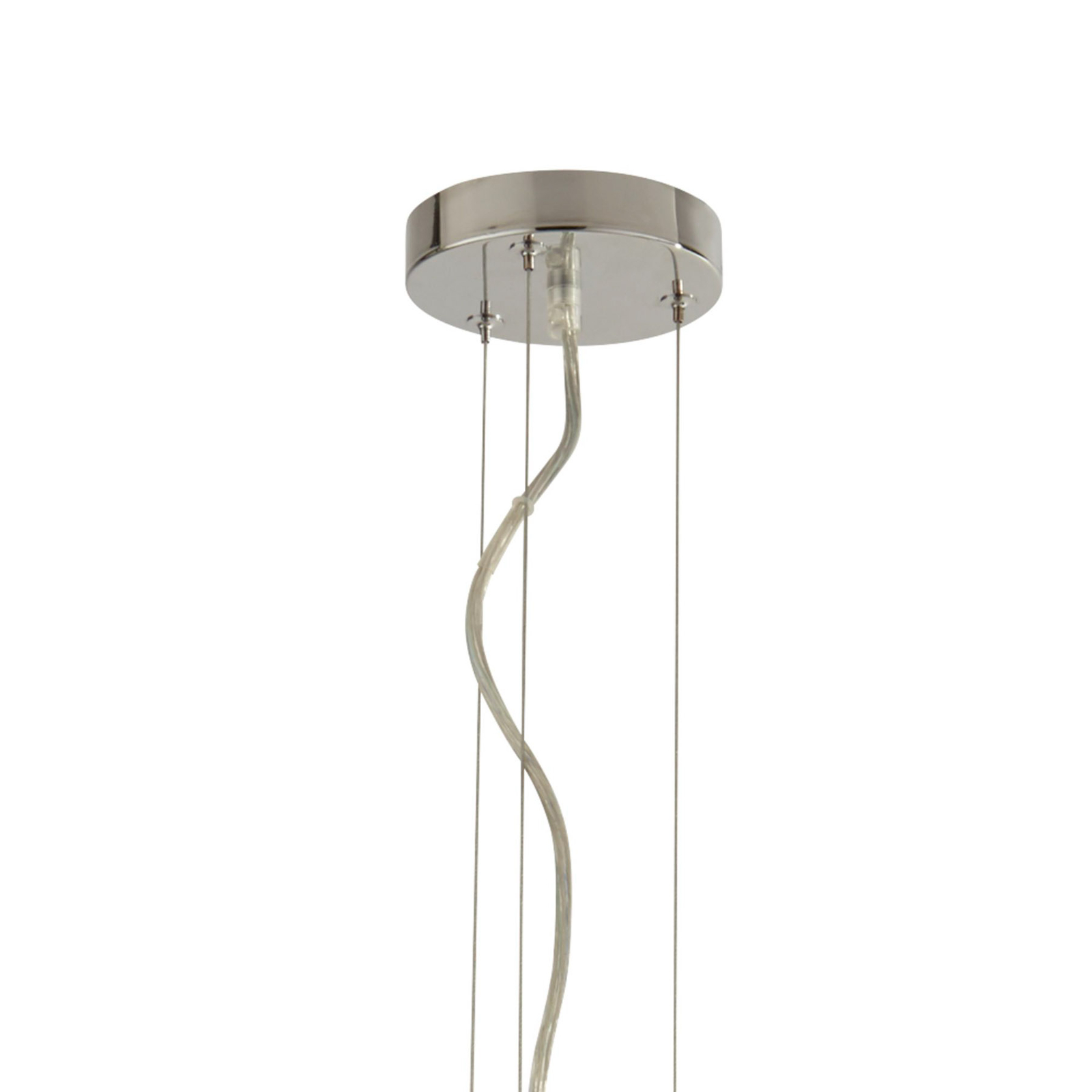 Висяща лампа Clarissa с кристални призми, Ø 60 cm