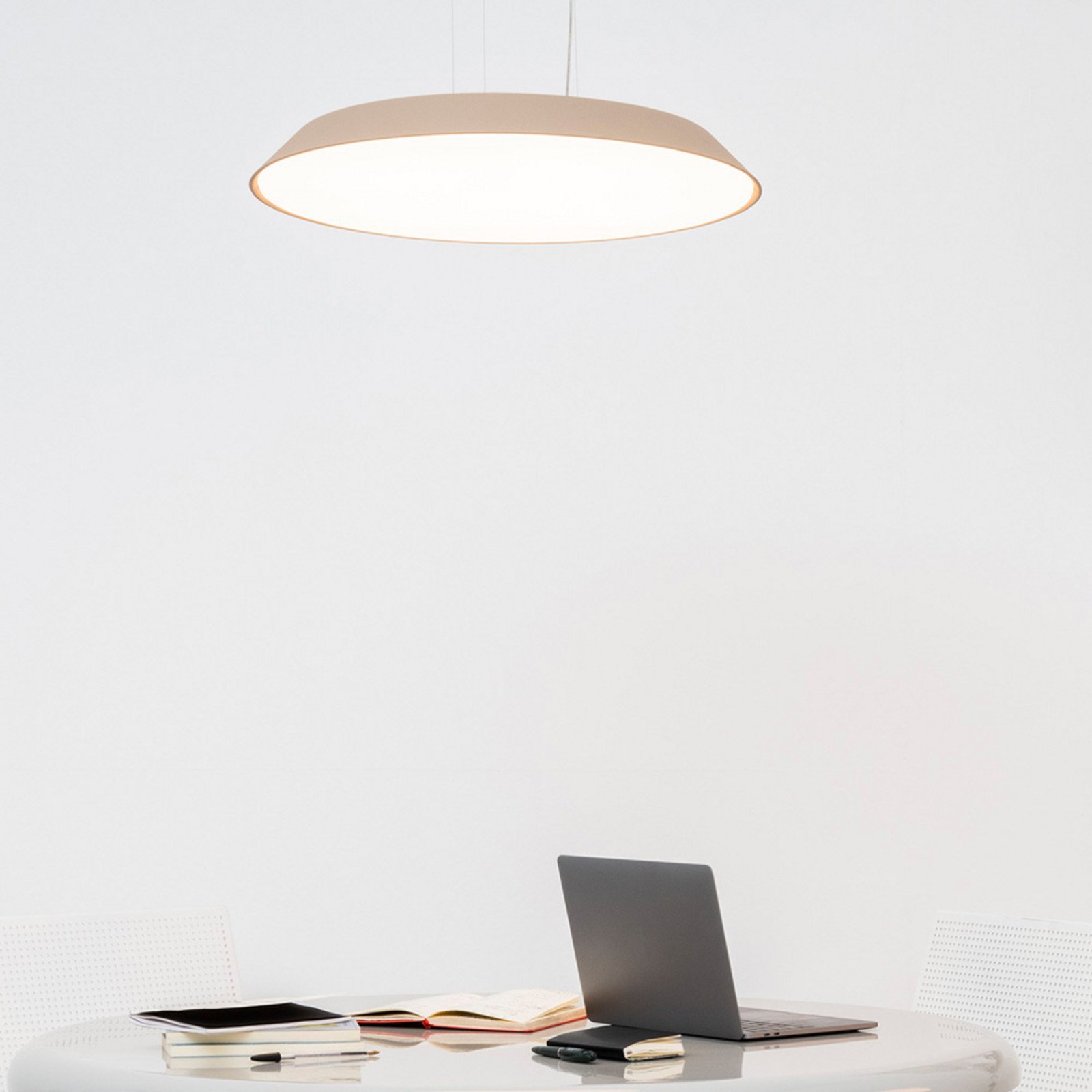 Artemide Febe lampă suspendată LED 2.700K gri