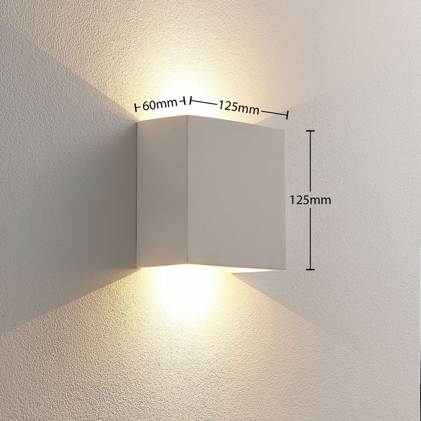 Anneke Wandlamp White - Lindby