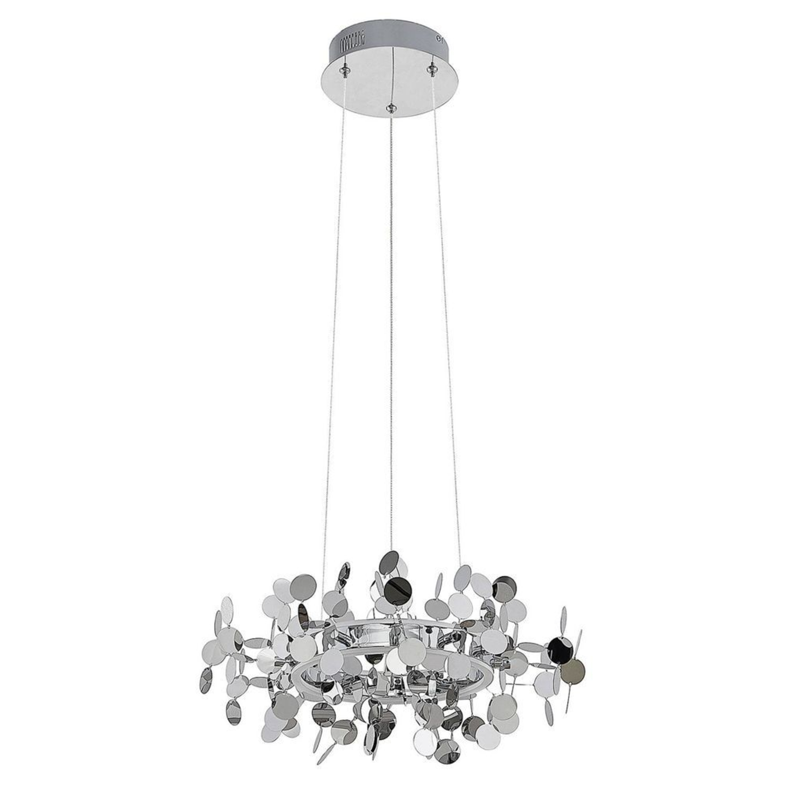 Glimmo LED Lustră Pendul Chrome - Lucande