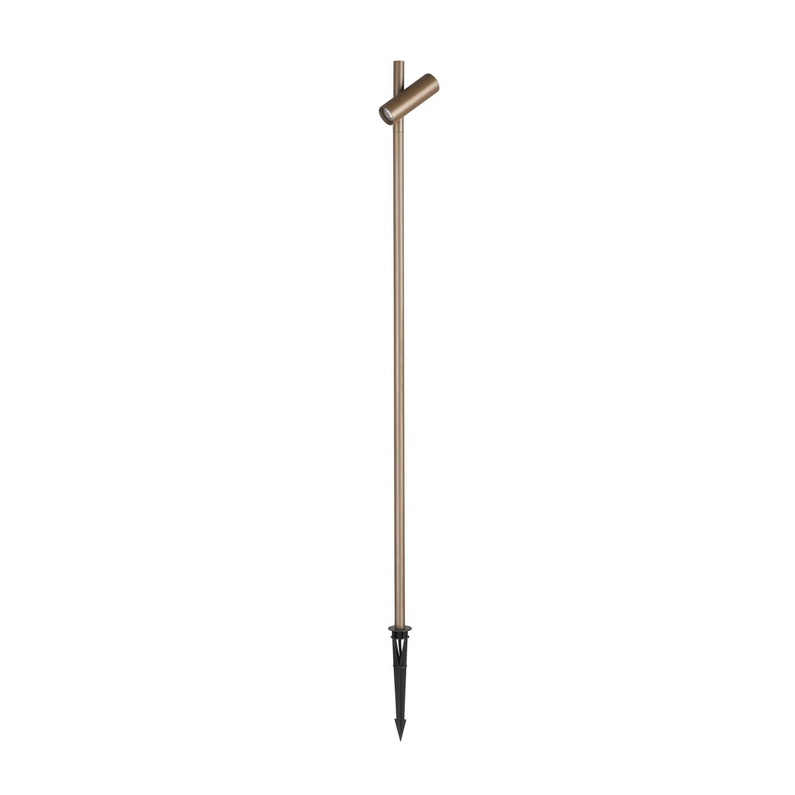 LEDS-C4 LED ground spike light Juncus 1, brown, 2,700 K