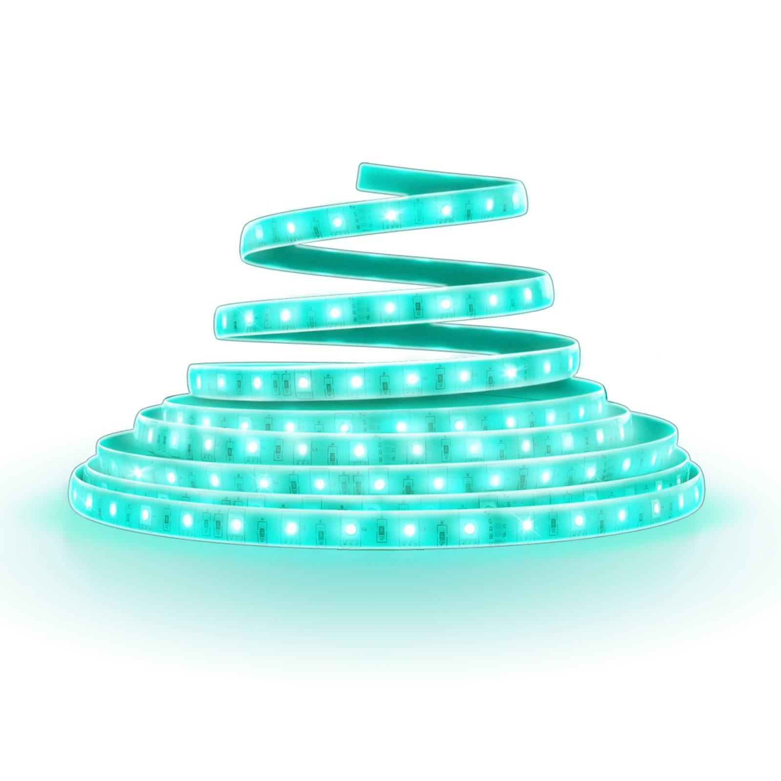 Innr Lighting Flex Light LED strip RGBW, with plug, 2 m, for Living / Dining Room, plastic, 12 W, L: 200 cm, W: 1 cm, H: 0.3 cm