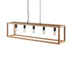 Sedrik 5 Lustră Pendul Oak - Lucande