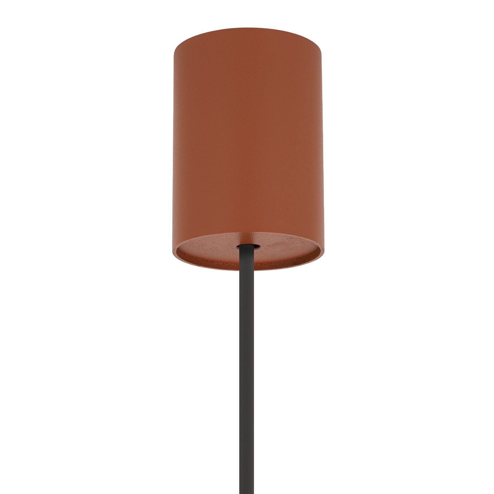 Żyrandol ZENITH, terakota, Ø 11 cm, metal, GU10