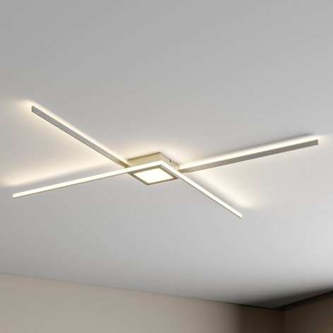 Lindby Makoto LED-Deckenleuchte, 3-stufig dimmbar