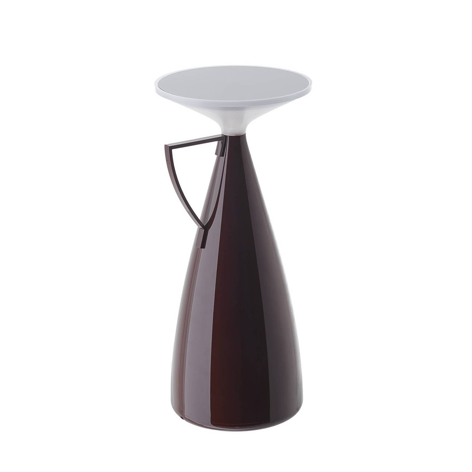  Kartell Kartell Led-akku-tischleuchte Camomille, Dunkelrot, Dimmbar 