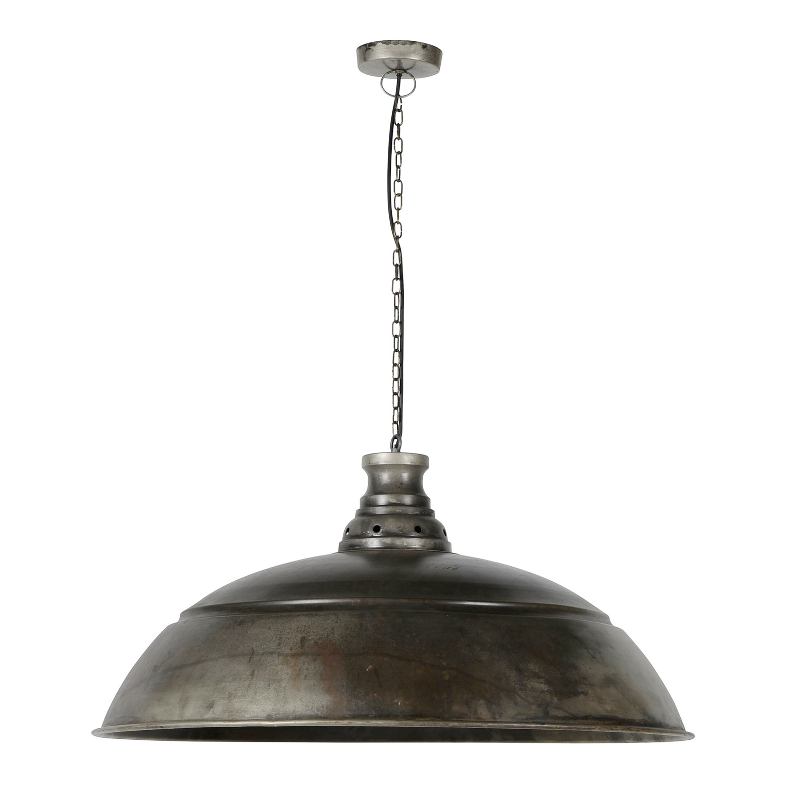 Spitse Pet hanglamp, antiek zilver