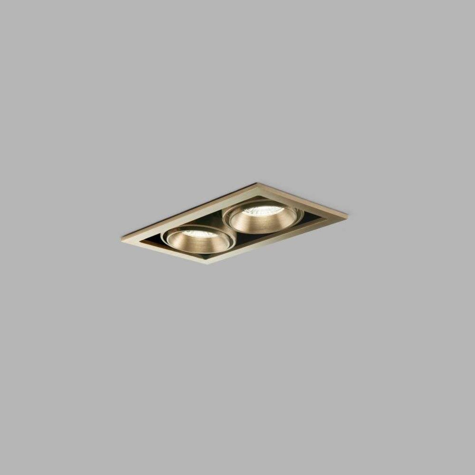 Ghost 2 Spotul Încastrat 2x6W 2700/3000K Brass - LIGHT-POINT